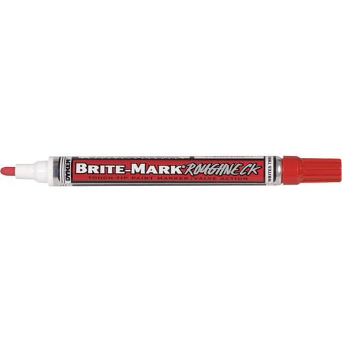 Marqueur RoughNeck Brite-Mark, Liquide, Rouge Cam Industrial