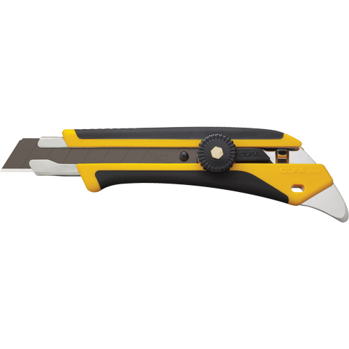 Heavy-Duty Utility Knife with Ratchet Lock, 18 mm Cam Industrial