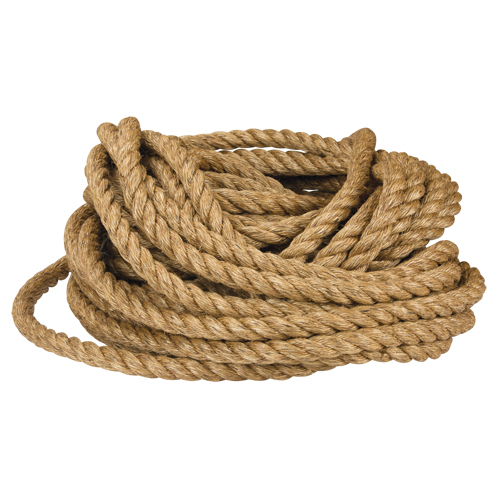 3 Strand Rope, 135', Manila Cam Industrial