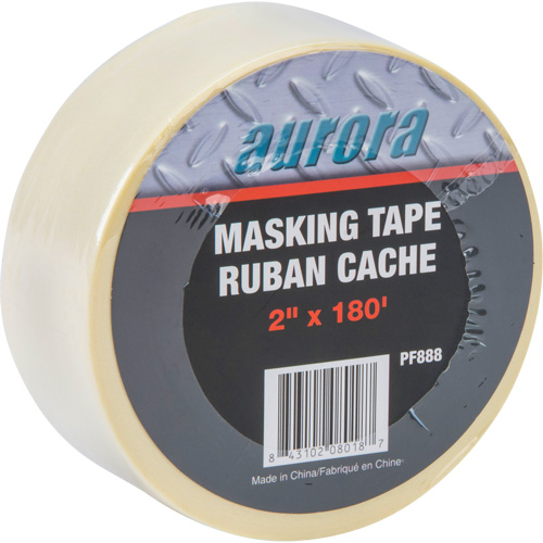 General Purpose Masking Tape, 48 mm (2") x 55 m (180'), Beige Cam Industrial