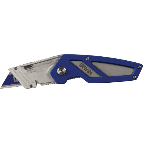 FK 100 Folding Utility Knife, 22 mm Blade, Metal Handle Cam Industrial
