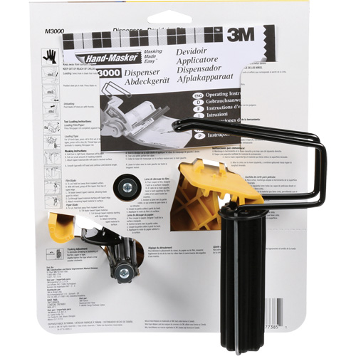 Hand Masker Dispenser, Heavy Duty, Fits Tape Width Of 51 mm (2") Cam Industrial