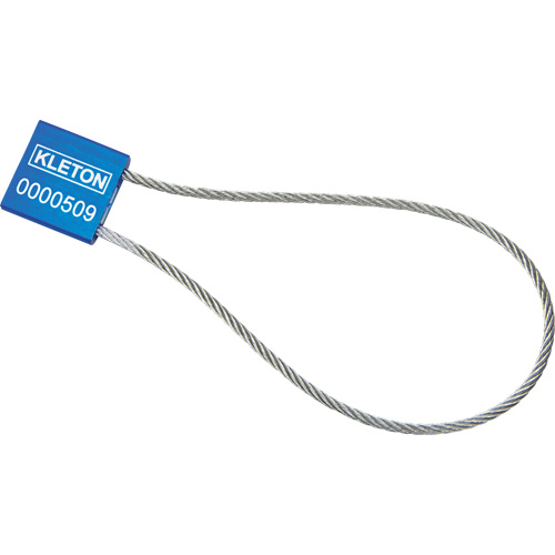 High Security Security Seal, 12", Metal, Cable Seal Cam Industrial