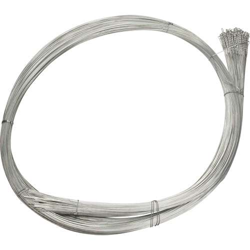 Baling Wire, Galvanized, 13-1/2' L, 13 ga. Cam Industrial