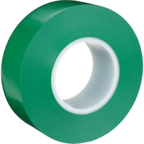 Durable Floor Marking Tape 971, 2" x 108', Vinyl, Green Cam Industrial