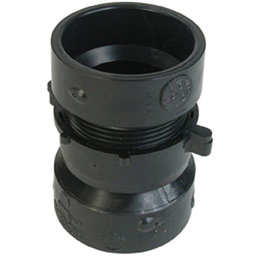 Pipe Union, 1-1/2", Plastic, Hub x Hub Cam Industrial