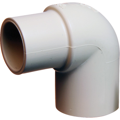 Flowguard Gold &reg; 90° Street Elbow Fitting, Spigot x Hub, CPVC, 1/2" Cam Industrial