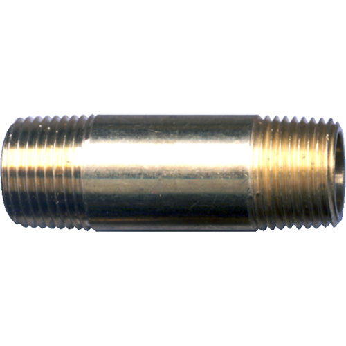 Raccord long, Laiton, 1/4", NPT x NPT Cam Industrial