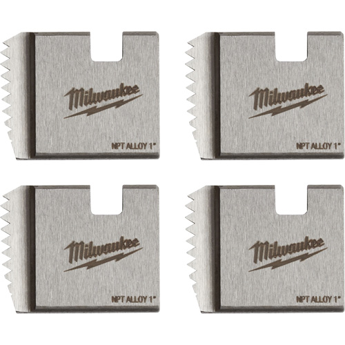 Matrices de tuyauterie portables NPT, Pour tuyau de 1", Alliage Cam Industrial