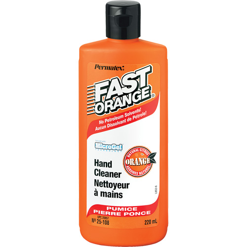 Hand Cleaner, Pumice, 220 ml, Bottle, Orange Cam Industrial