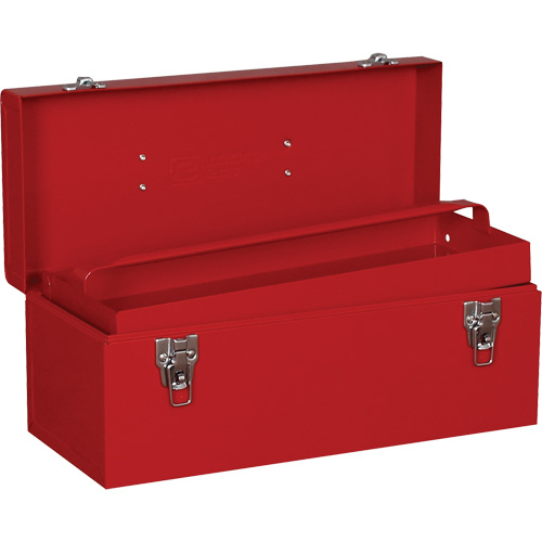 Utility Tool Box, 7" D x 16" W x 7-1/2" H, Red Cam Industrial