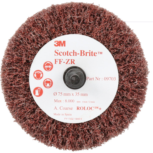 Brosse &agrave; lamelles FF- ZR Scotch-Brite Cam Industrial