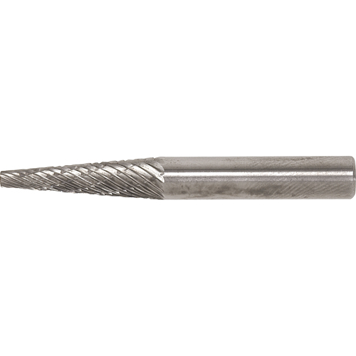 Solid Carbide Burr, SM-1, 1/4" Dia., 1/4" Shank, 1/2" Depth of Cut Cam Industrial