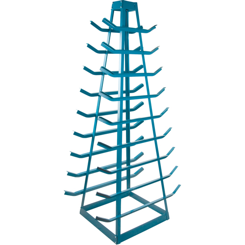 Support pour tuyaux, Horizontal, 9 Niveaux, 18" la x 40" p x 84" h, 1800 lb Cap. Cam Industrial