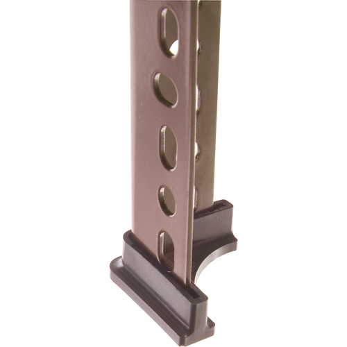 Accessoires pour corni&egrave;res perfor&eacute;es - Pied en plastique (montant simple) Cam Industrial