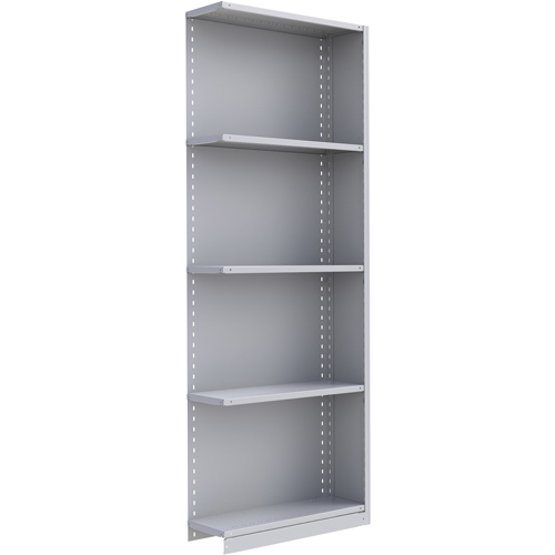Interlok Shelving Unit, Steel, Boltless, 800 lbs. Capacity, 36" W x 100" H x 24" D Cam Industrial