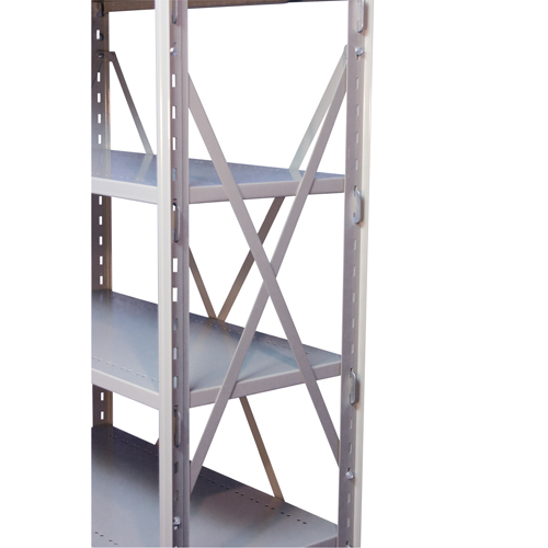 Croisillons arri&egrave;res pour rayonnage enclenchable Interlok Cam Industrial