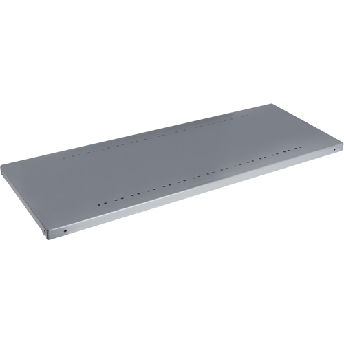 Interlok Boltless Shelving End Panel, 76" H, 12" D, Steel Cam Industrial
