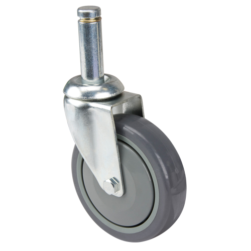Caster for Chromate Wire Shelving Cam Industrial