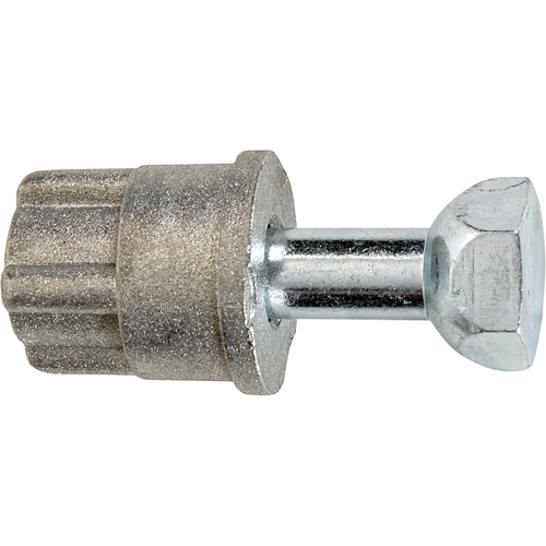 Pieds de nivellement pour &eacute;tag&egrave;re en treillis chromat&eacute; Cam Industrial