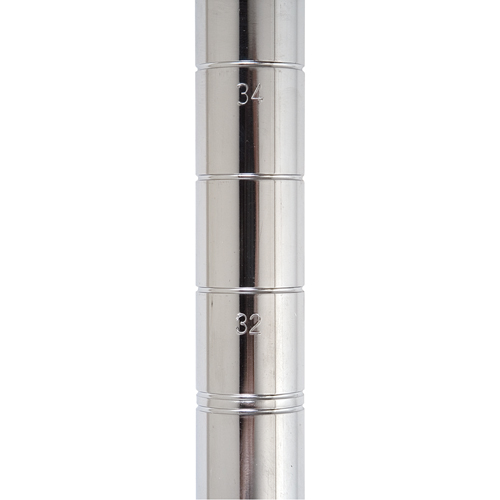 Montant pour &eacute;tag&egrave;res robustes en treillis chromat&eacute;, 63" ha Cam Industrial