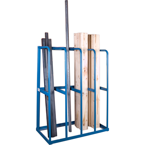 Bar Storage Racks - Vertical Bar Racks, Vertical, 48" W x 24" D x 60" H, 3000 lbs. Cap. Cam Industrial