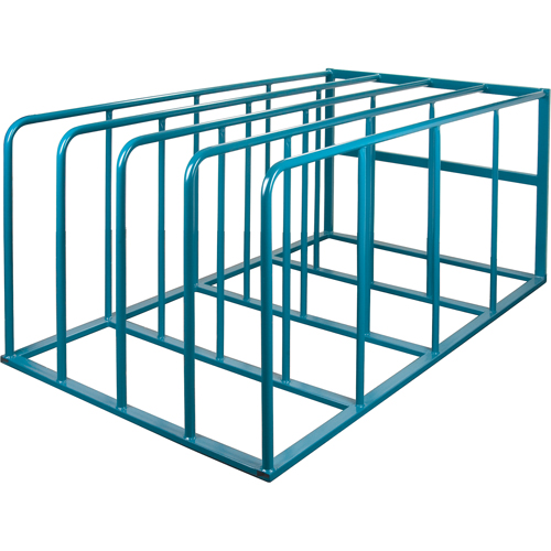 Standard Vertical Sheet Racks, 84" W x 50" D x 36-3/4" H, 4000 lbs. Capacity Cam Industrial