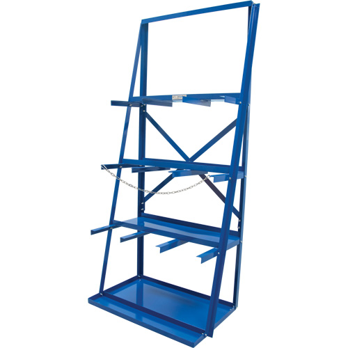 Bar Storage Rack, Vertical, 3 Levels, 36" W x 24" D x 84" H, 3000 lbs. Cap. Cam Industrial