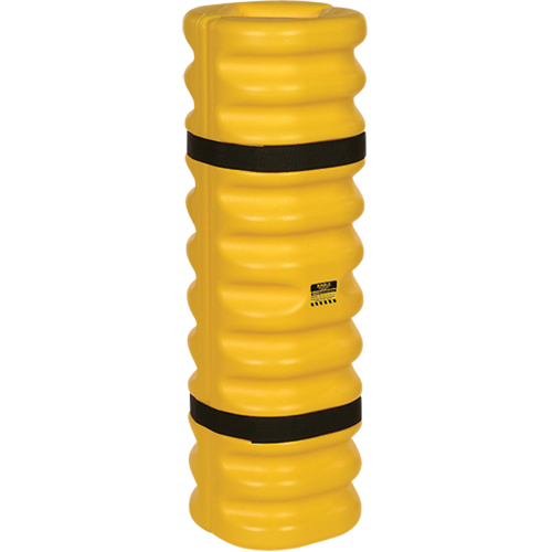 Column Protector, 4" x 6" Inside Opening, 13" L x 13" W x 42" H, Yellow Cam Industrial