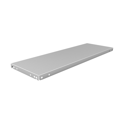 Slotted Angle Shelf, Galvanized Steel, 36" W x 12" D Cam Industrial