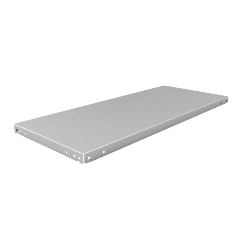 Slotted Angle Shelf, Galvanized Steel, 48" W x 15" D Cam Industrial