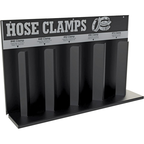 Support de rangement pour 5 colliers de serrage pour tuyaux flexibles Cam Industrial