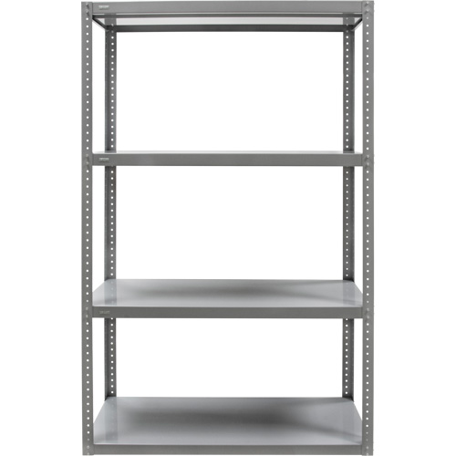 Heavy-Duty Shelving, Steel, Bolted, 3000 lbs. Capacity, 36" W x 72" H x 18" D Cam Industrial