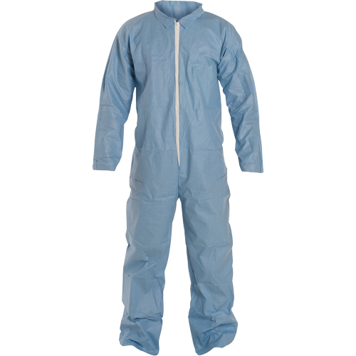 ProShield&reg; 6 SFR Coveralls, Medium, Blue, FR Treated Fabric Cam Industrial