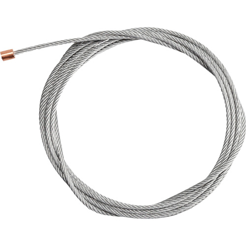 Galvanized Steel Cable, 10' Length Cam Industrial