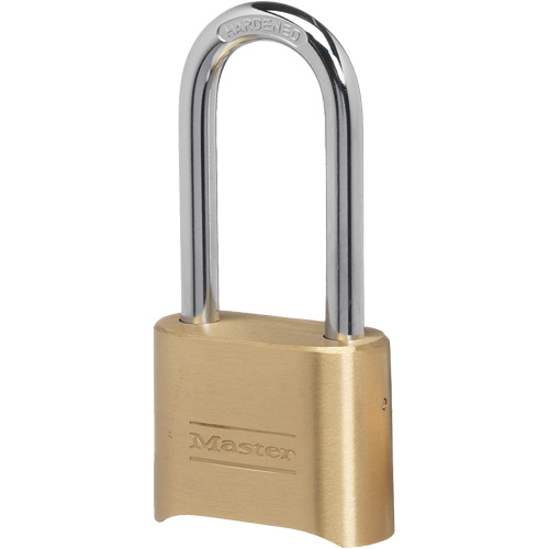 Cadenas &agrave; combinaison, Argent, Rev&ecirc;tement en laiton, Largeur de 2" Cam Industrial
