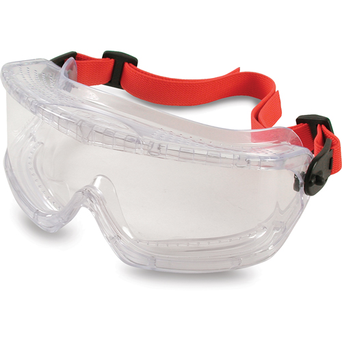 Uvex&reg; V-Maxx Safety Goggles, Clear Lens, Anti-Fog, Direct Vent Cam Industrial