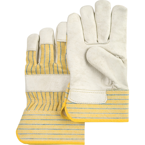 Gants d'ajusteur &agrave; paume s&egrave;che d'usage standard, T-Grand, Paume en Cuir fleur de vache, Doublure en Coton Cam Industrial