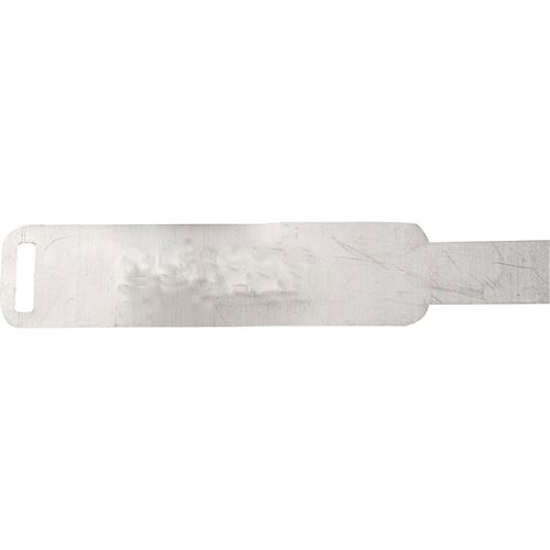 Aluminum Blank Tags, 1" W x 10" H Cam Industrial