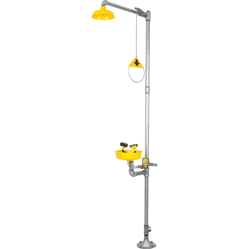 Combination Shower Eye/Face Wash Cam Industrial