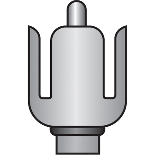 Tiges de s&eacute;curit&eacute; pour support porte-drapeau, usage intensif - accessoires & pi&egrave;ces de rechange Cam Industrial