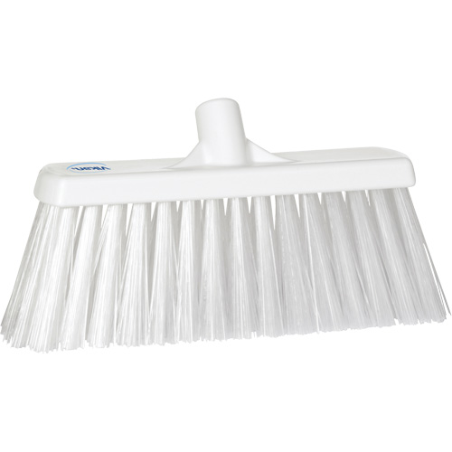 Balai hygi&eacute;nique pour service alimentaire, 11,7"x3", Polyester, Blanc Cam Industrial