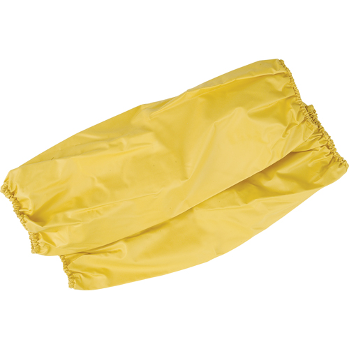 Flame Resistant Sleeves, 18" long, Polyester/PVC, Yellow Cam Industrial