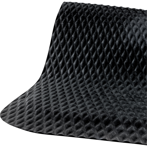 Tapis Hog Heaven no 422, Losange, 3-3/4' x 5-3/4' x 7/8", Noir, Nitrile Cam Industrial