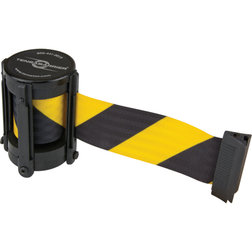 Replacement Cassettes For Advance, Outdoor & StowAway&reg; TensaBarrier&reg;, 7.5', Yellow Tape Cam Industrial