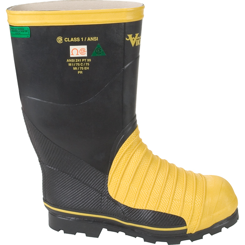 Bottes professionnelles Miner 49ER pour l'exploitation mini&egrave;re, Caoutchouc, Embout Acier, Pointure 7 Cam Industrial