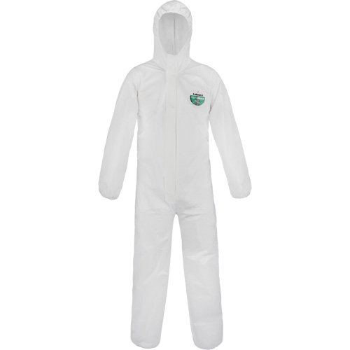 Micromax NS Disposable Coverall, 5X-Large, White, Microporous Cam Industrial