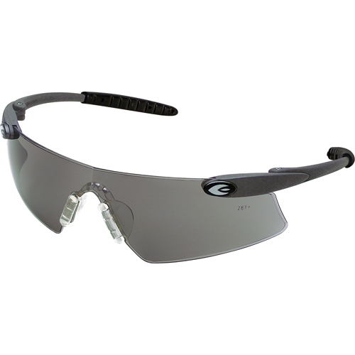 Desperado&reg; Safety Glasses, Grey/Smoke Lens, Anti-Scratch, ANSI Z87+/Meets/Exceeds CSA Z94.3 Cam Industrial