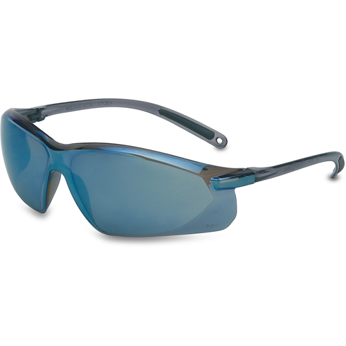 Uvex&reg; A700 Series Safety Glasses, Blue/Mirror Lens, Anti-Scratch, Meets/Exceeds CSA Z94.3 Cam Industrial