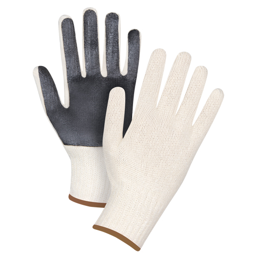 Gants en tricot &agrave; paume enduite, Poly/coton, Un c&ocirc;t&eacute;, Calibre 7, Grand Cam Industrial